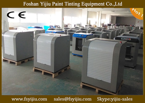 คุณภาพ  High Speed Clamping Manual Paint Mixer Manufacturing Equipment for 1-35KG can โรงงาน